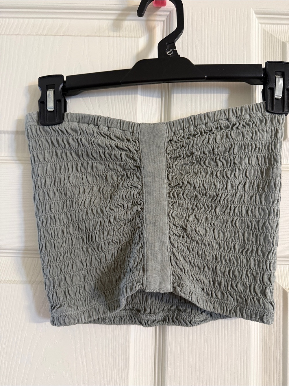 American Eagle Olive Green Crop Tube Top